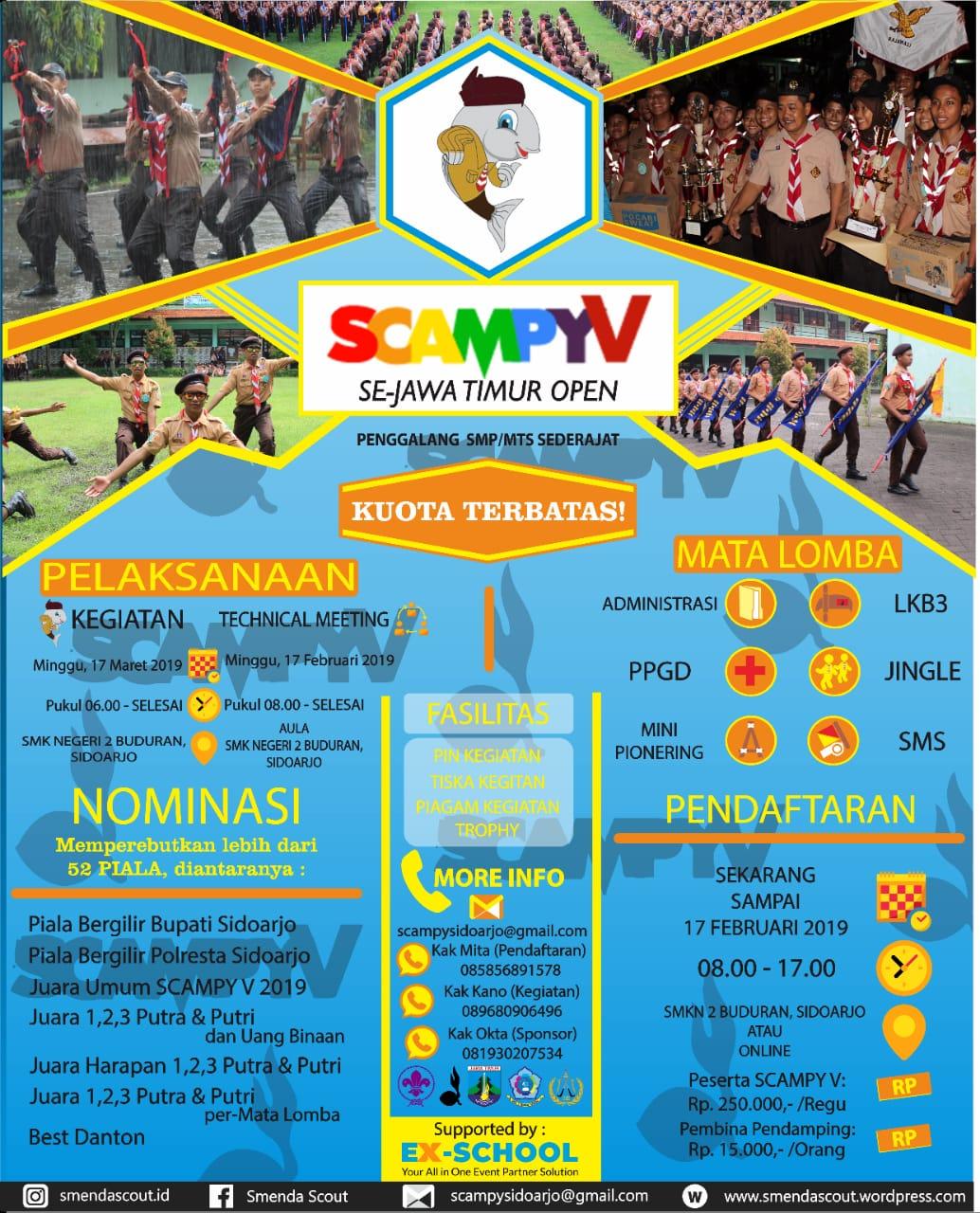 SCAMPY V 2019 JAWA TIMUR OPEN